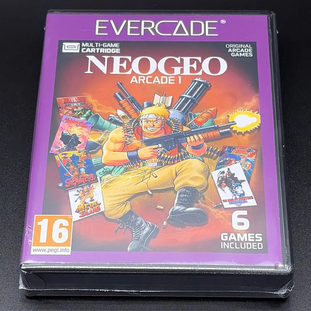 Evercade, loose, Neo Geo Arcade 1