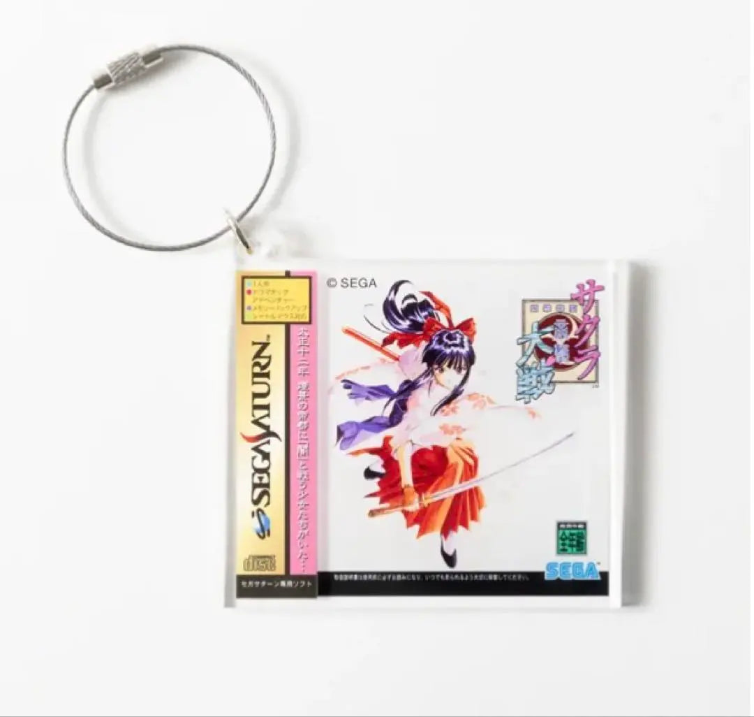 Sakura Wars Acrylic Keychain (Sega Saturn)