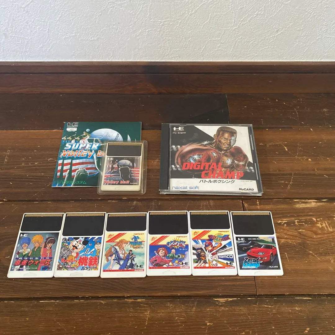 PC Engine, loose, Orderin Dragon Spirit and others