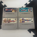 Super Famicom CIB Dragon Quest 4 Game Set