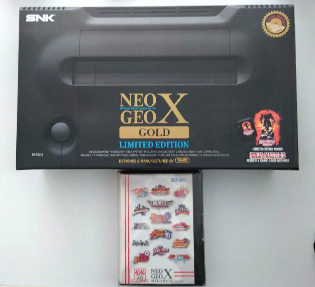 NEOGEO X GOLD LIMITED EDITION (console, no box/manual)